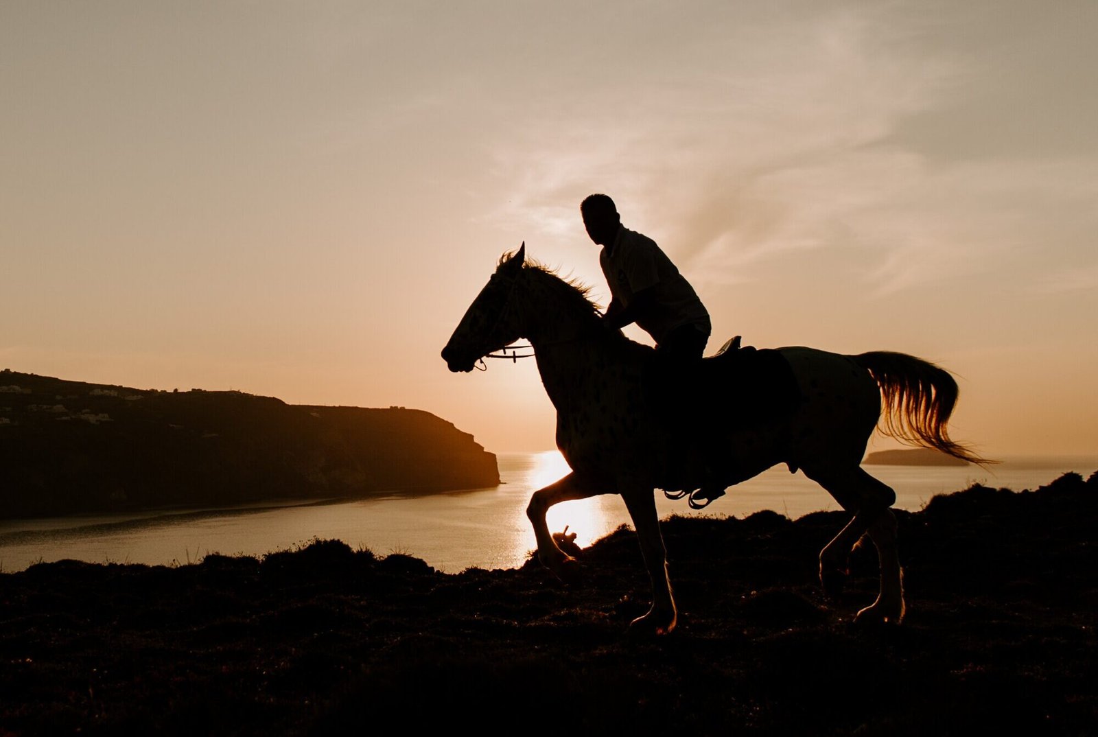 Sunset Horse Riding
